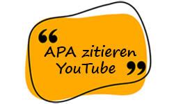 YouTube nach APA zitieren – Alles auf einen Blick